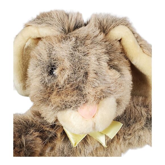 Bunny Rabbit Plush Stuffed Animal Easter Spring Furry Korea Soft Realistic 21" - Picture 3 of 7